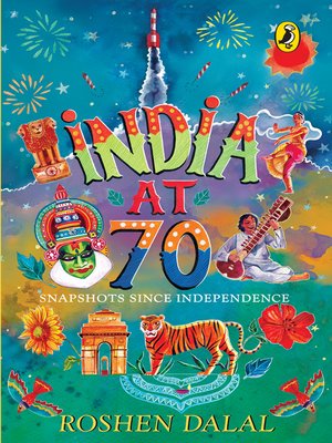 cover image of India at 70